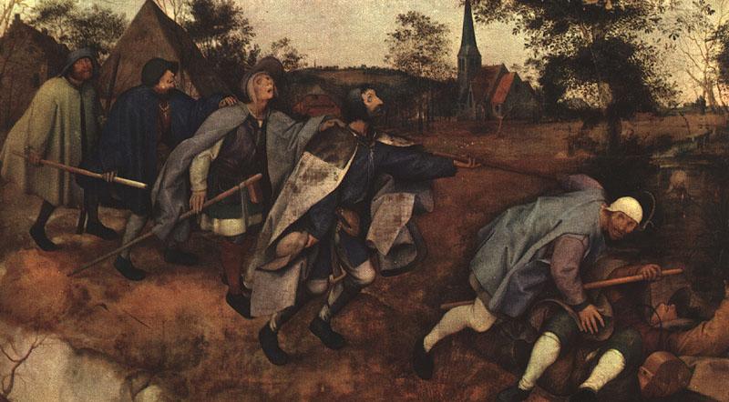 BRUEGEL, Pieter the Elder The Parable of the Blind Leading the Blind f China oil painting art